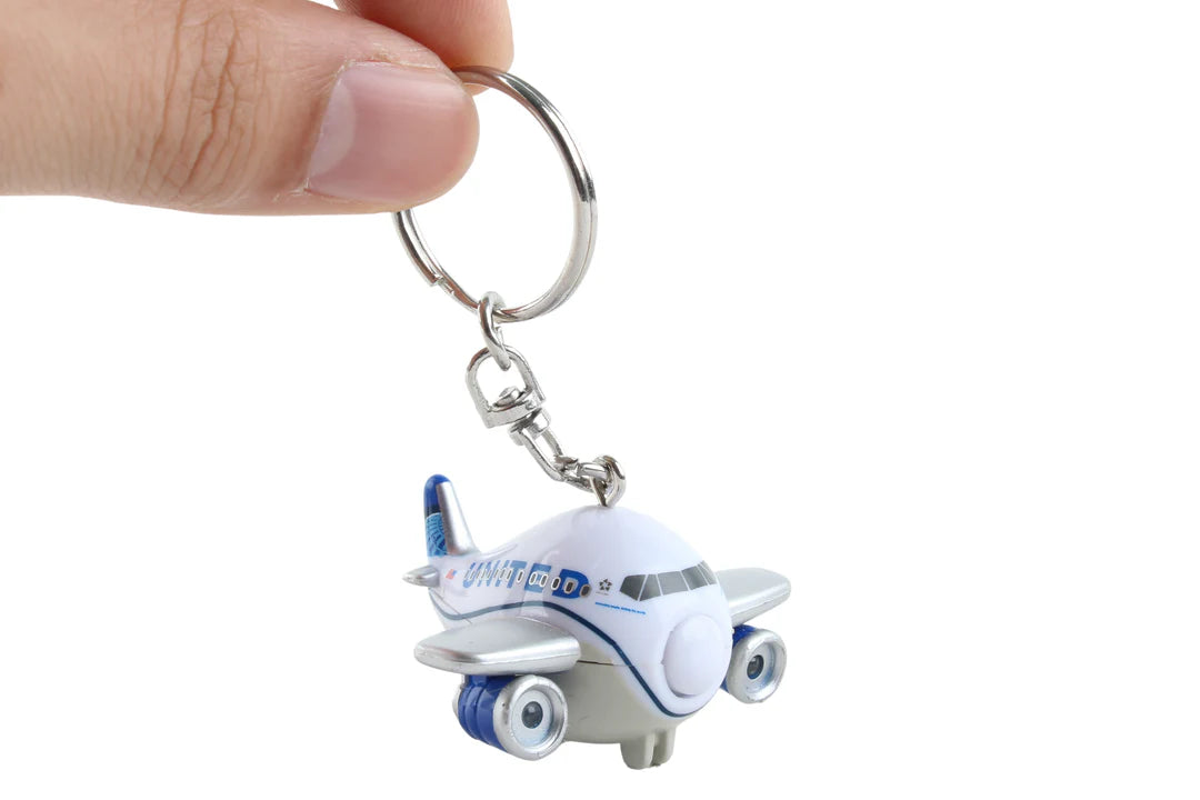 United Airlines Keychain w/ Light & Sound