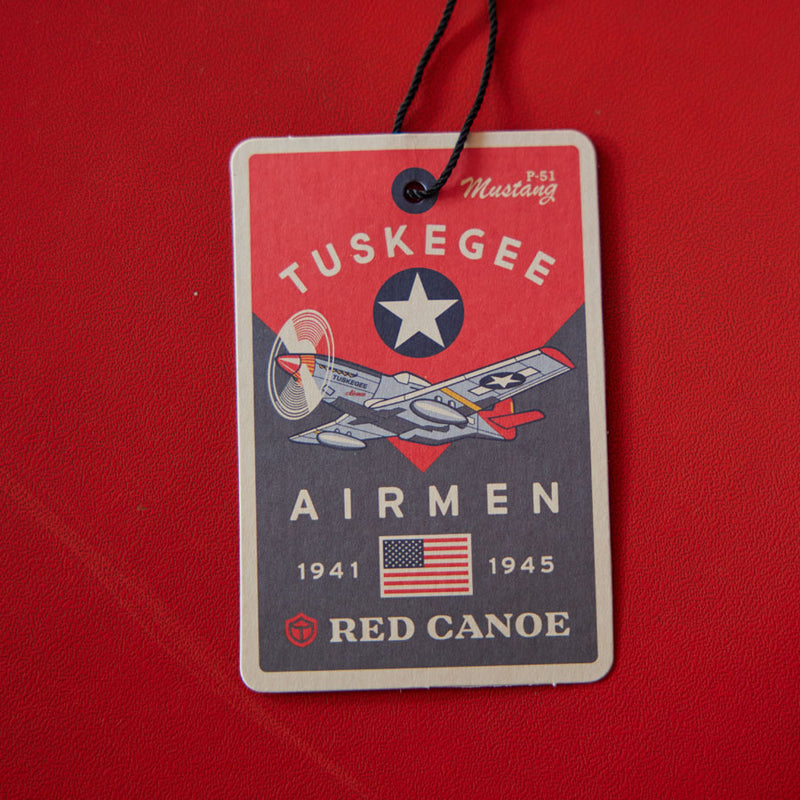 Load image into Gallery viewer, Red Canoe Tuskegee Airmen Long Sleeve T-Shirt - Grey
