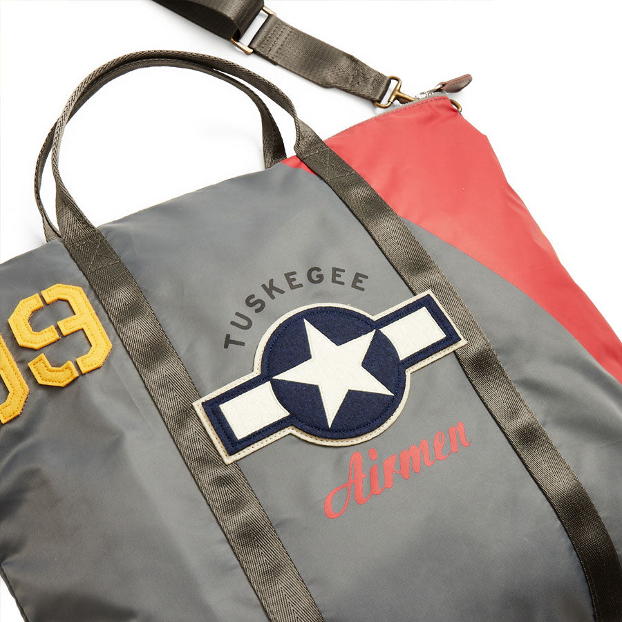 Red Canoe Tuskegee Airmen Helmet Bag - Grey