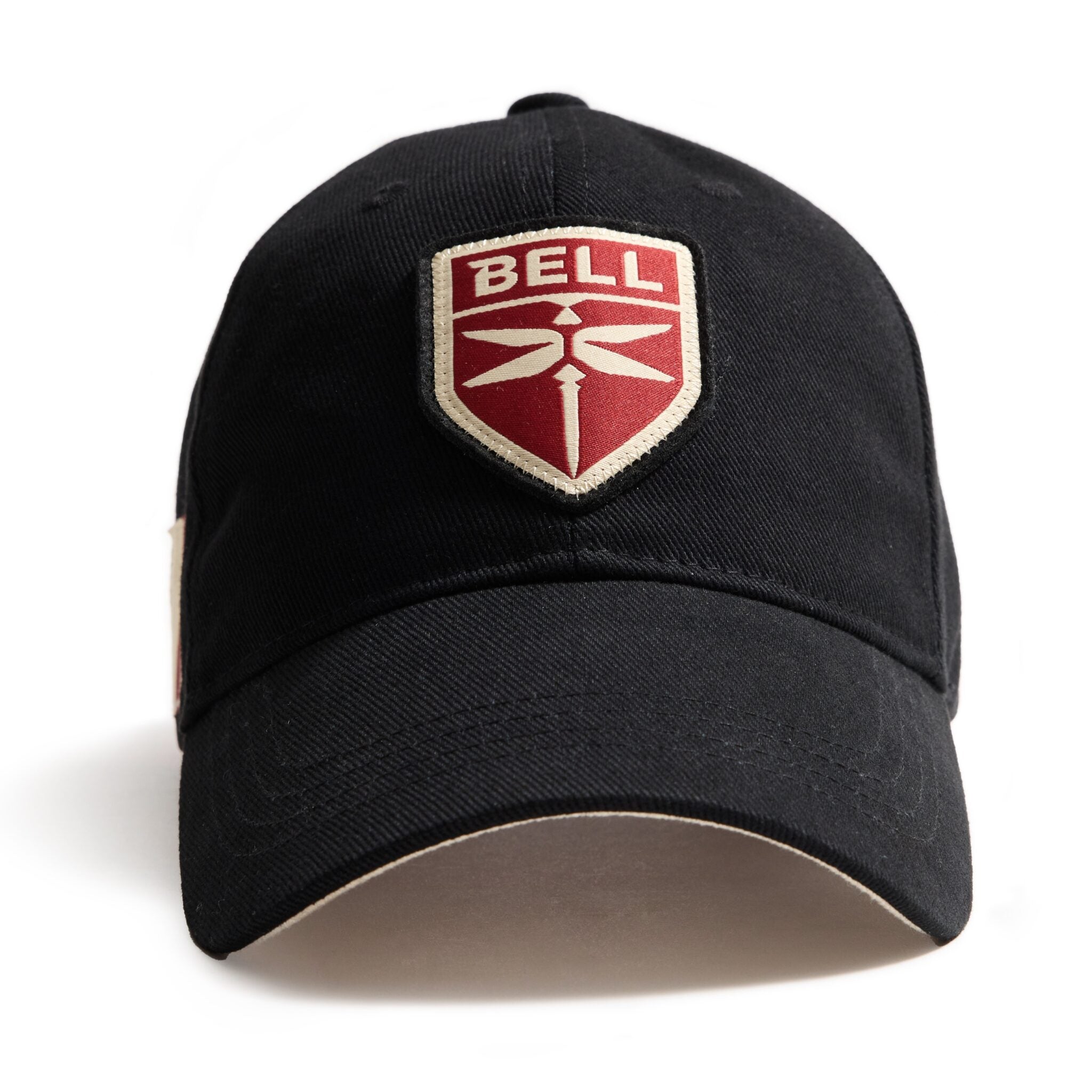 Red Canoe Bell Helicopter Cap - Black