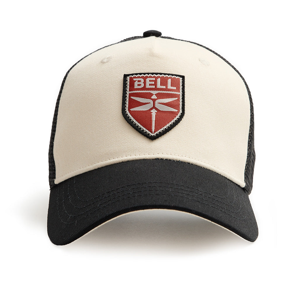 Red Canoe Bell Helicopter Mesh Cap