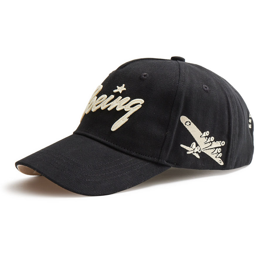 Red Canoe Boeing Applique Cap