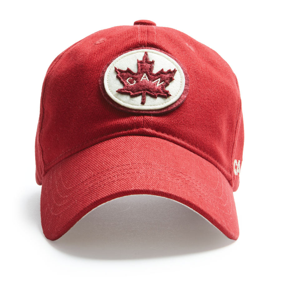 Red Canoe Canada Cap - Heritage Red
