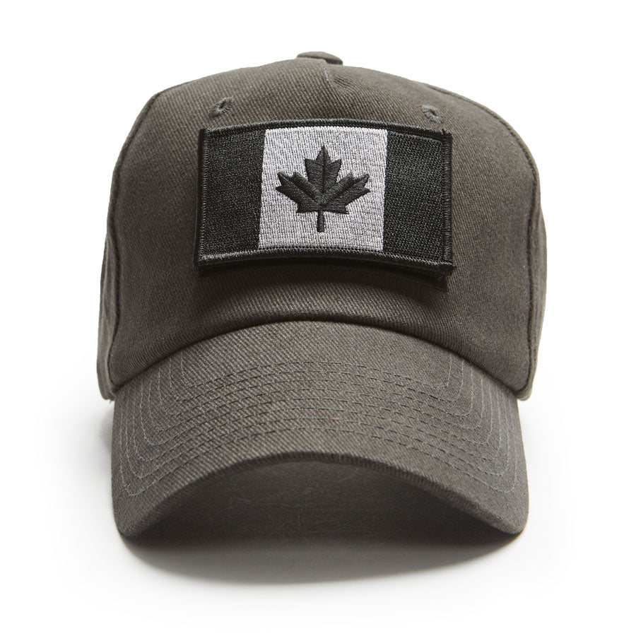 Red Canoe Canadian Flag Cap - Slate