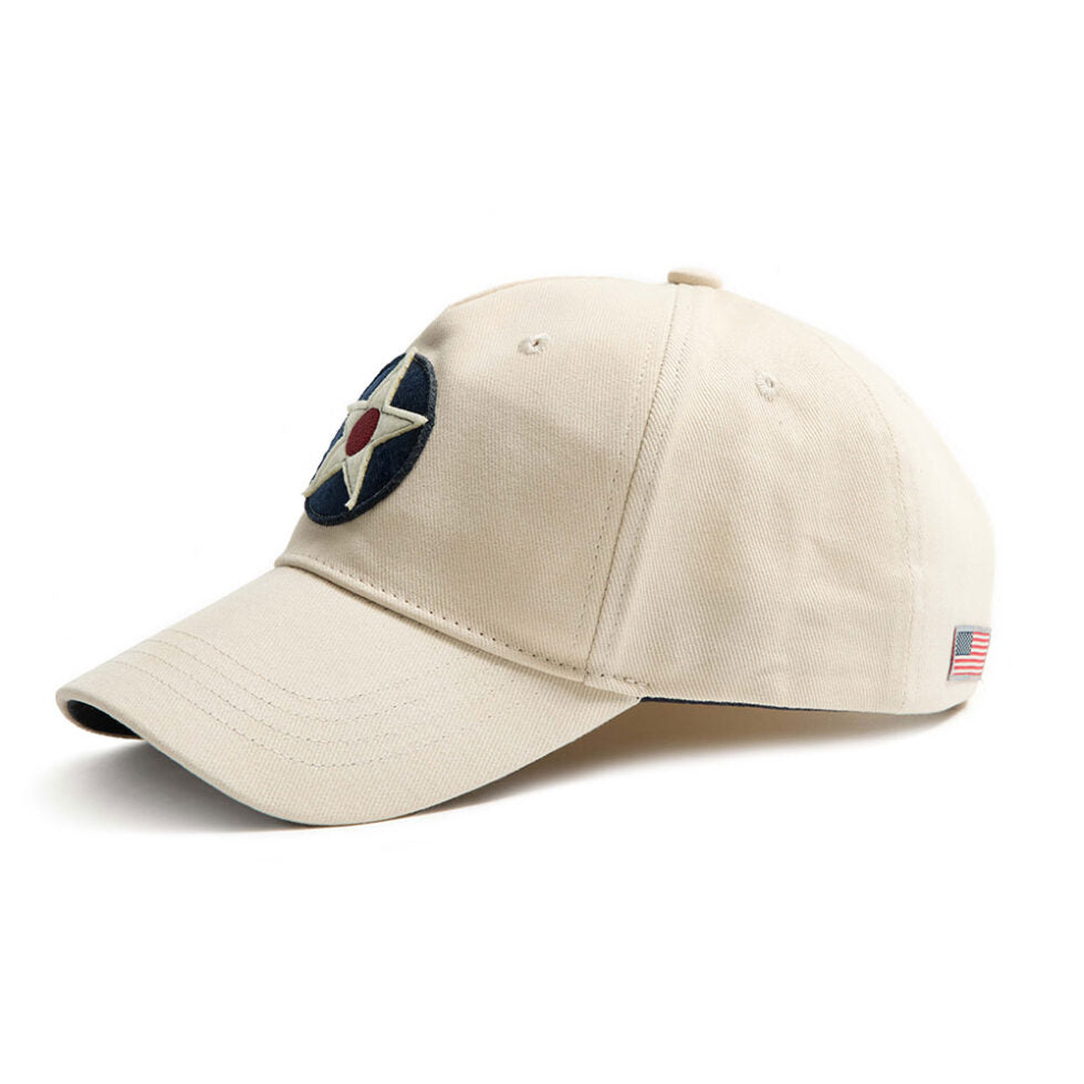 Red Canoe US Roundel Cap - Stone