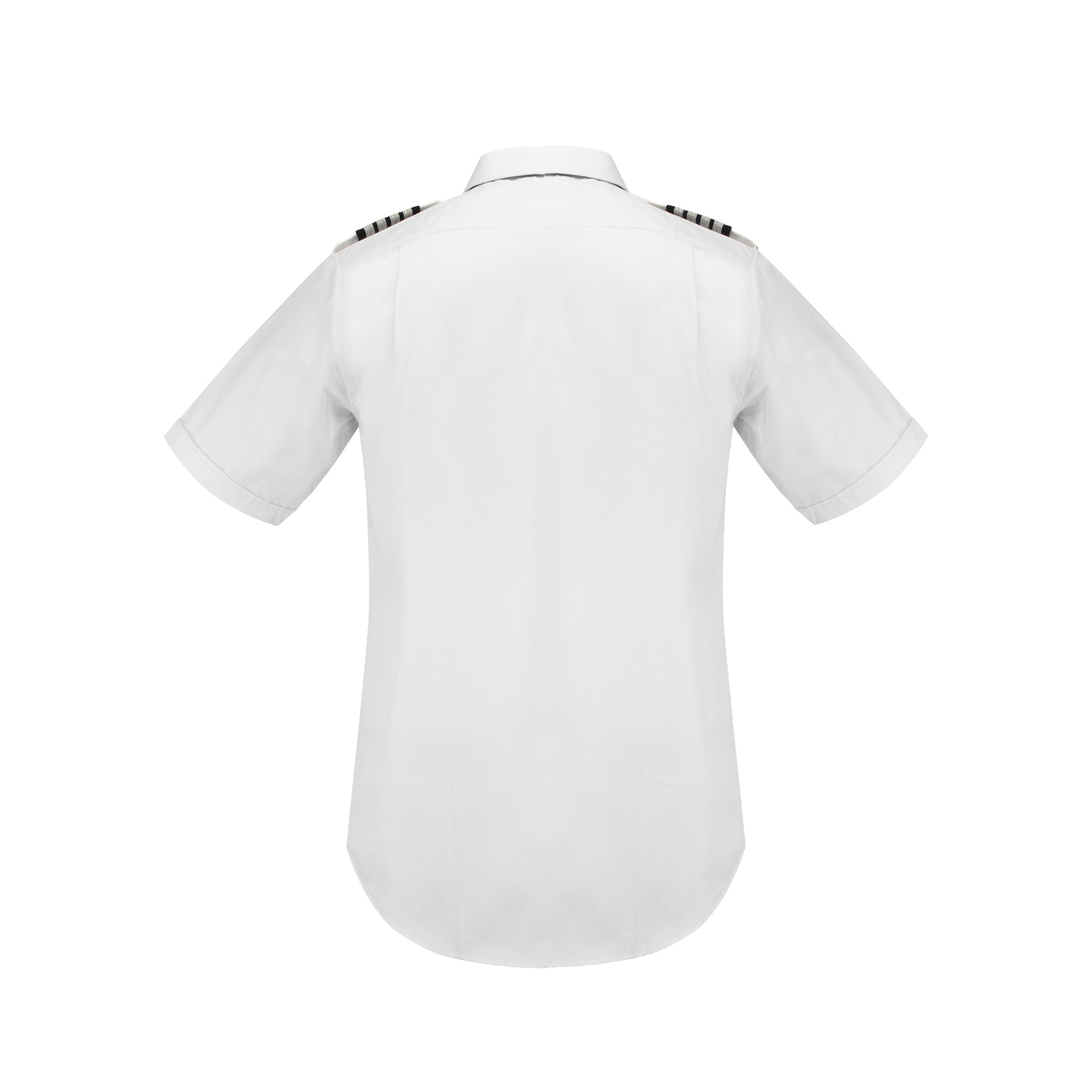 Pilot Shirt, Men's White Short Sleeve Professional