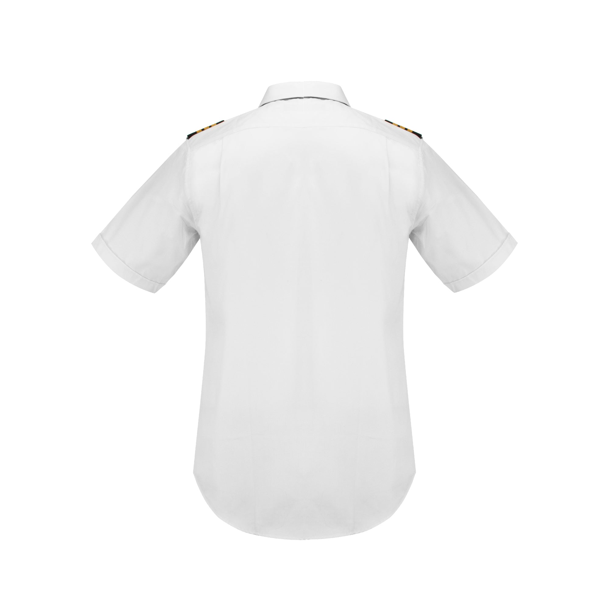 Pilot Shirt, Men's White Short Sleeve Elite