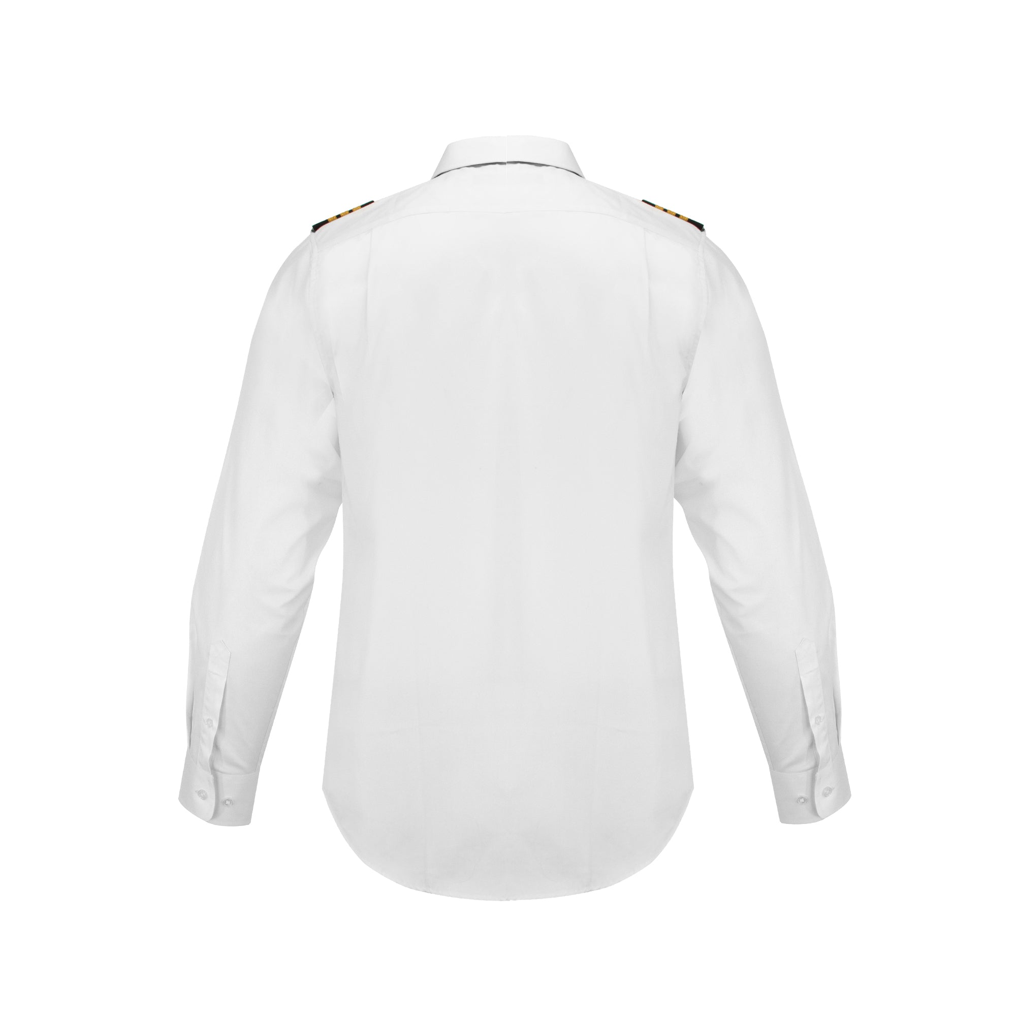 Pilot Shirt, Men's White Long Sleeve Elite