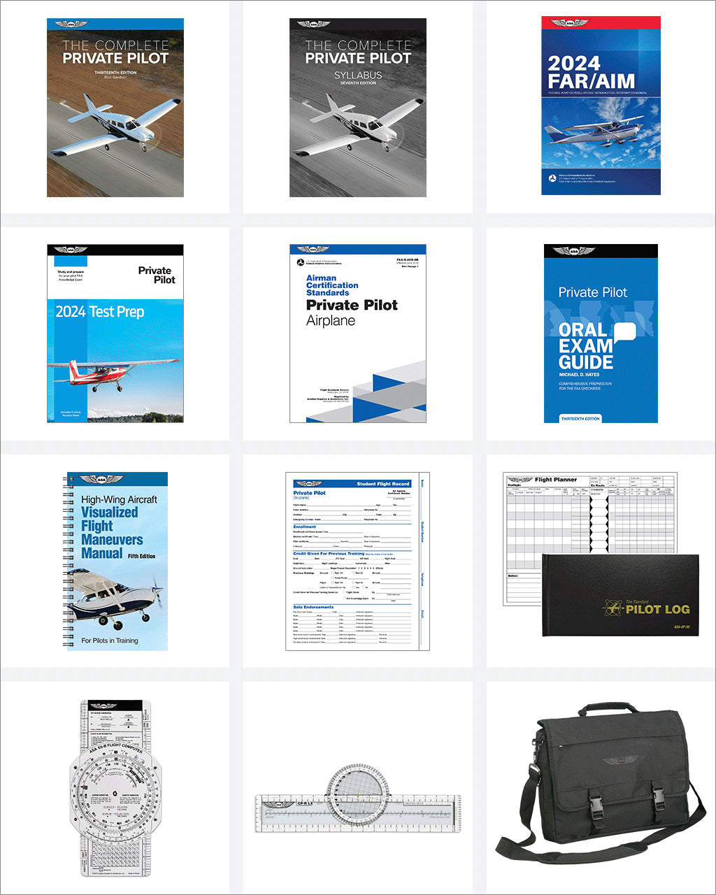 ASA Complete Private Pilot Kit - Part 61 | ASA-PVT-61-KIT – Aviation Depot