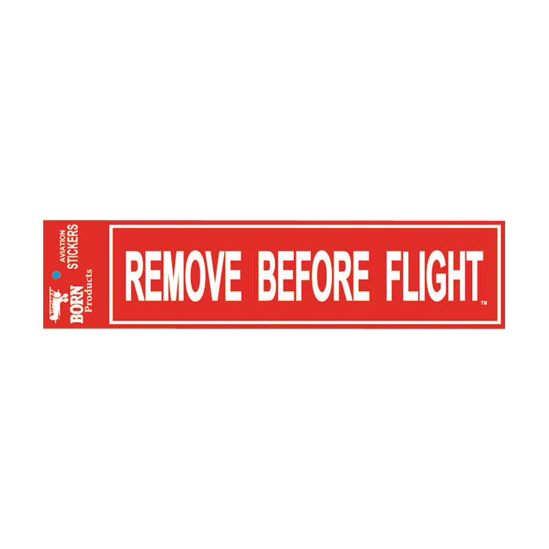 Remove Before Flight Bumper Sticker – Aviation Depot