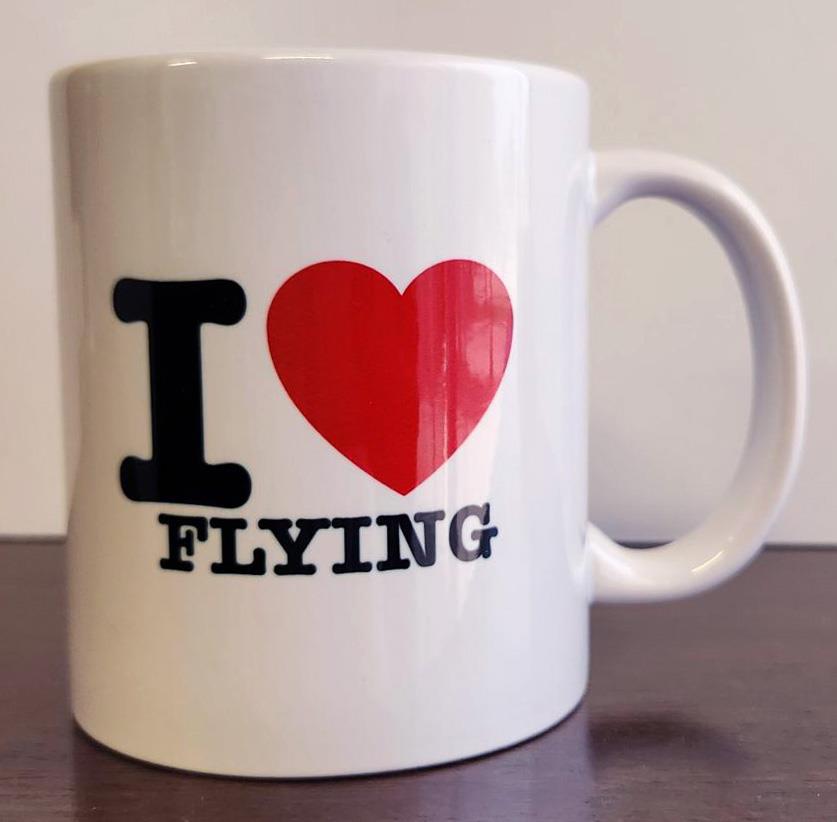 I Love Flying Mug