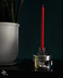 the KATE Jacobs WWII Radial Engine Piston Mirror Polished Tea Light Candle Holder