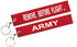 Army Remove Before Flight Keychain