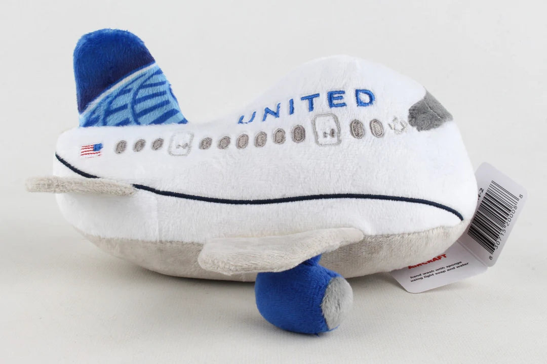 United Airlines Plush Airplane