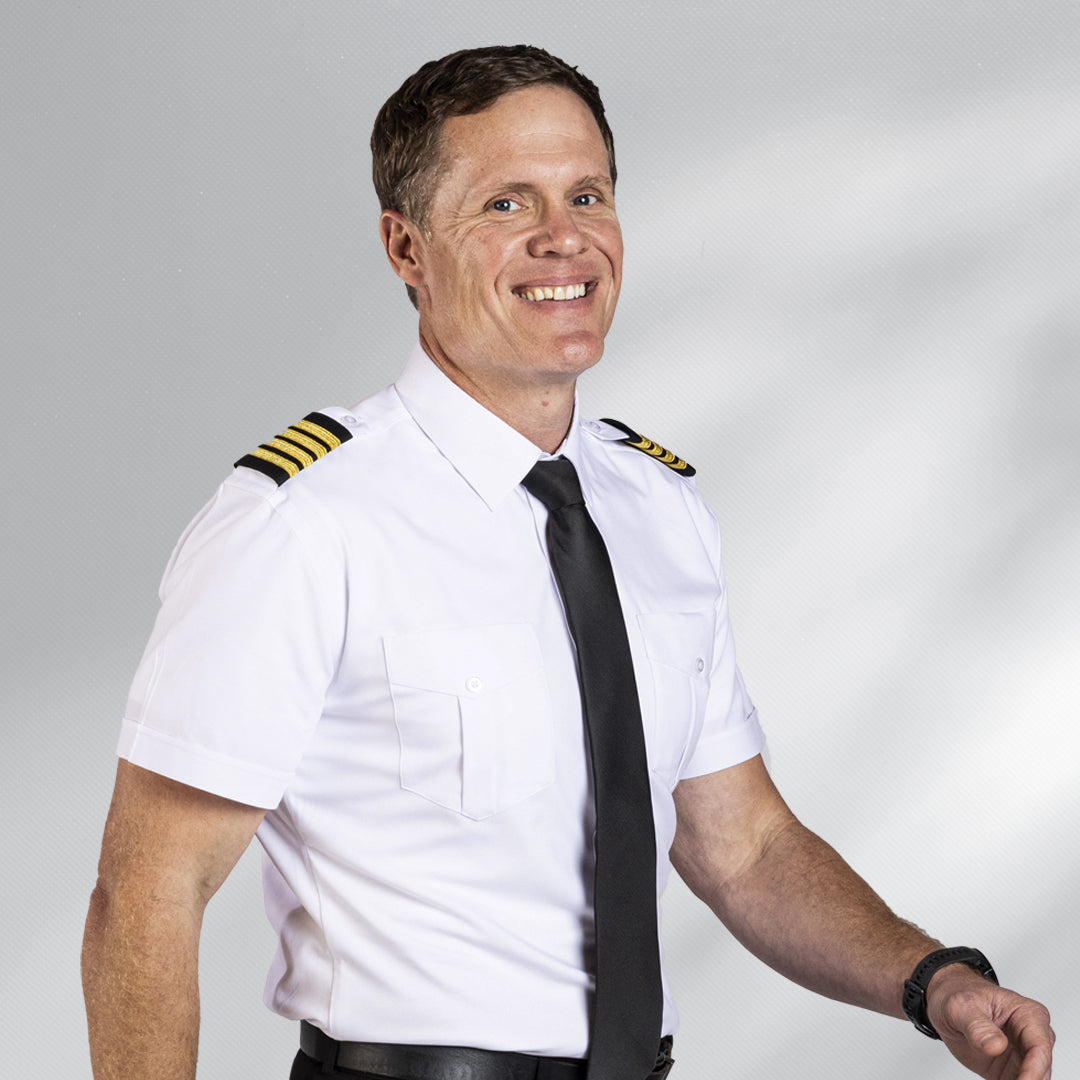 Men's Pilot Shirt (White Label Slim Cut)