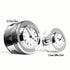 J-Cobs WWII Boeing Stearman Warbird Radial Engine Piston Mirror Polished Desk Clock