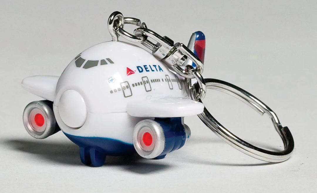 Delta Air Lines Keychain w/ Light & Sound