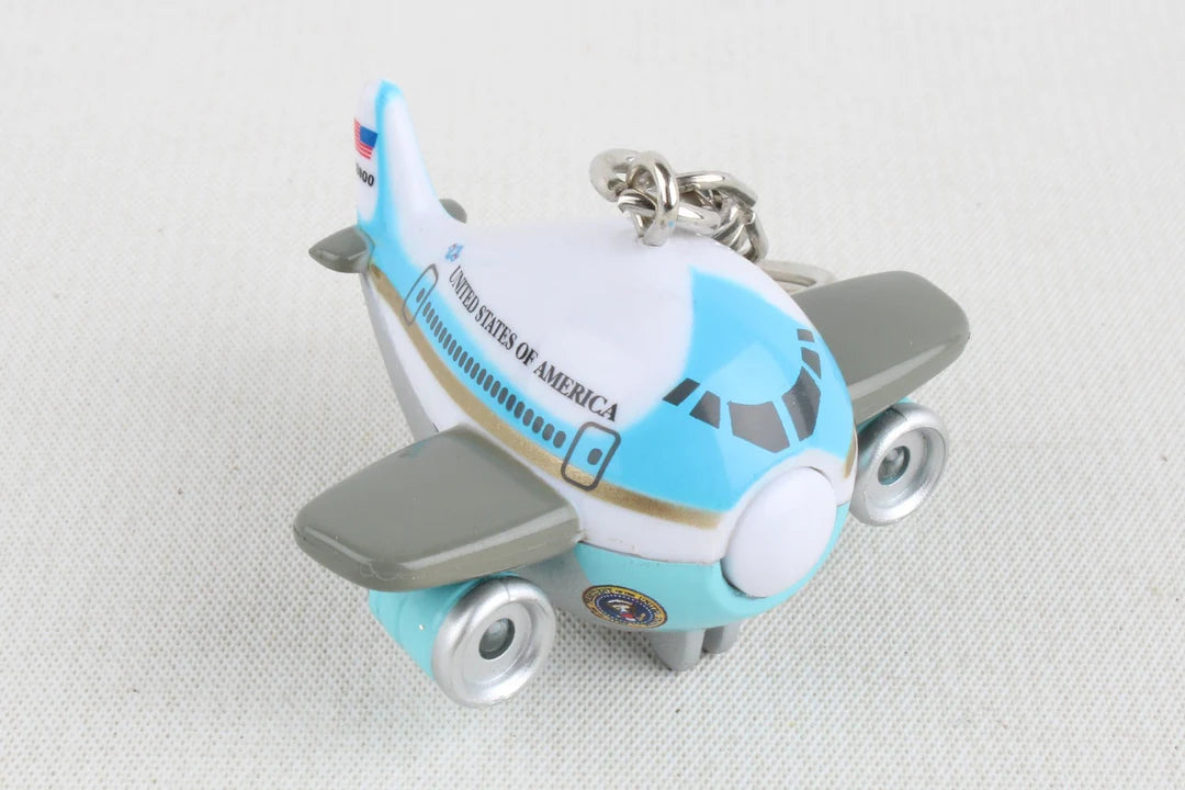 Air Force One Keychain w/ Light & Sound