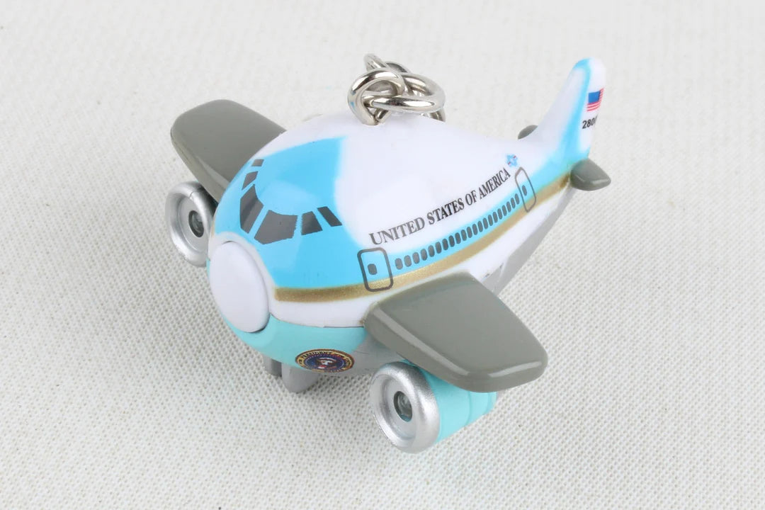 Air Force One Keychain w/ Light & Sound