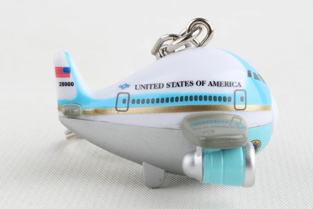Air Force One Keychain w/ Light & Sound