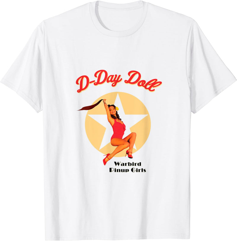 Load image into Gallery viewer, Warbird Pinup Girls T-Shirt - D-Day Doll
