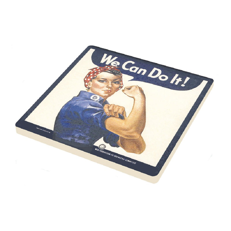 Load image into Gallery viewer, Rosie the Riveter Coaster Set
