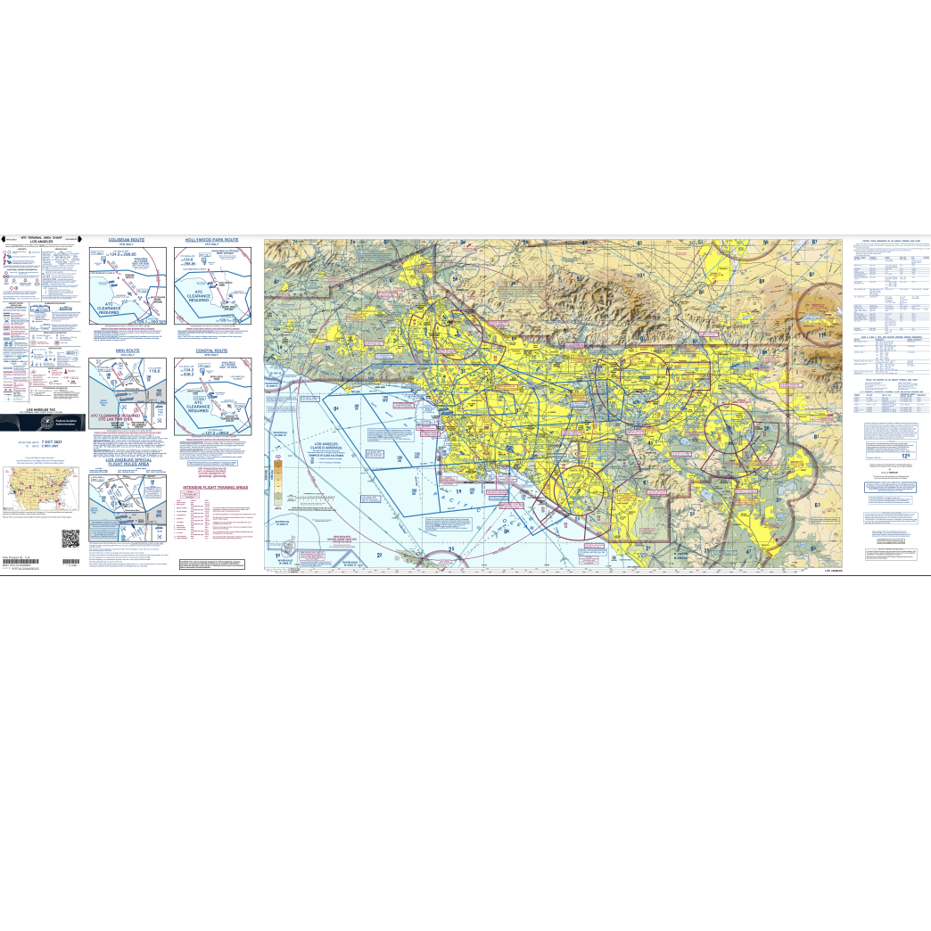 Los Angeles Terminal Area Chart - Select Cycle Date