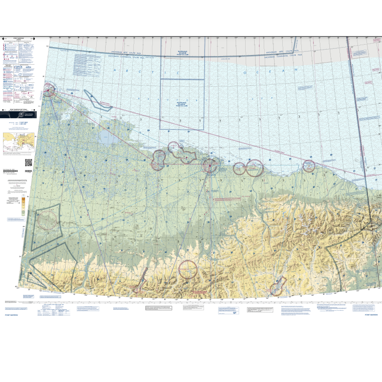 Point Barrow Sectional Chart - Select Cycle Date