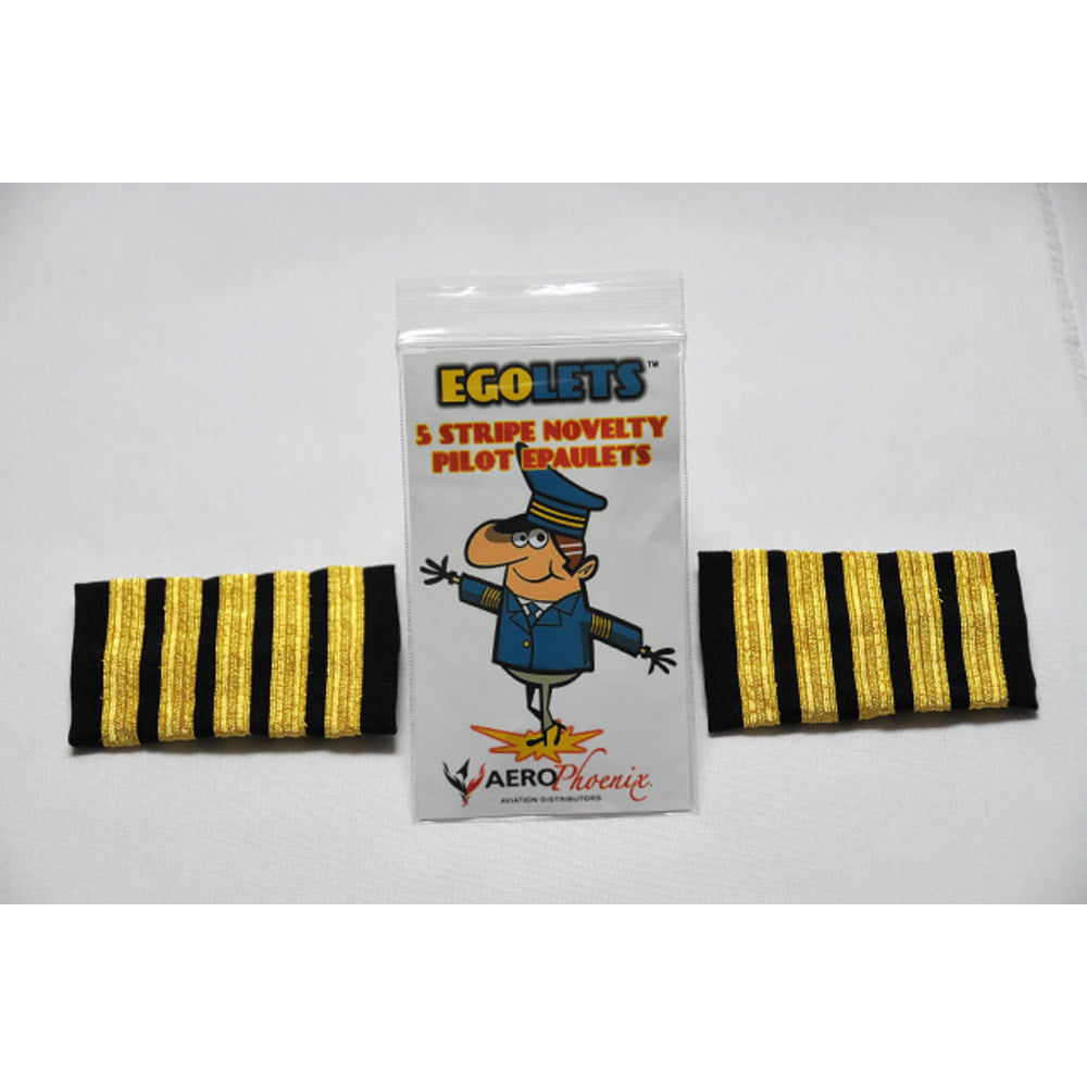 Egolets - 5 Stripe Gag Epaulets - AeroPhoenix