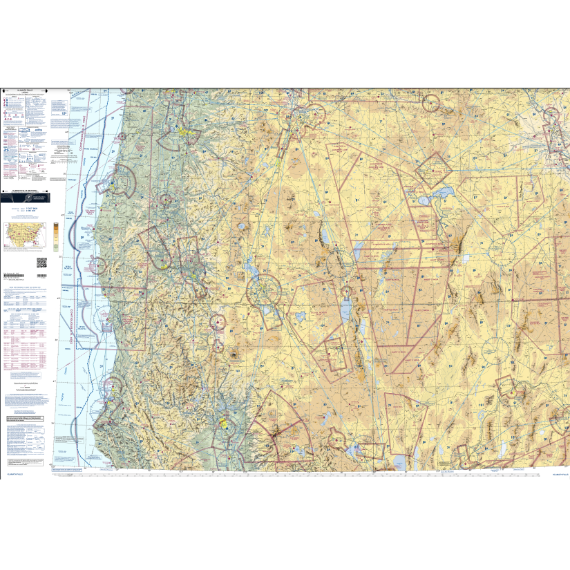 Klamath Falls Sectional Chart - Select Cycle Date