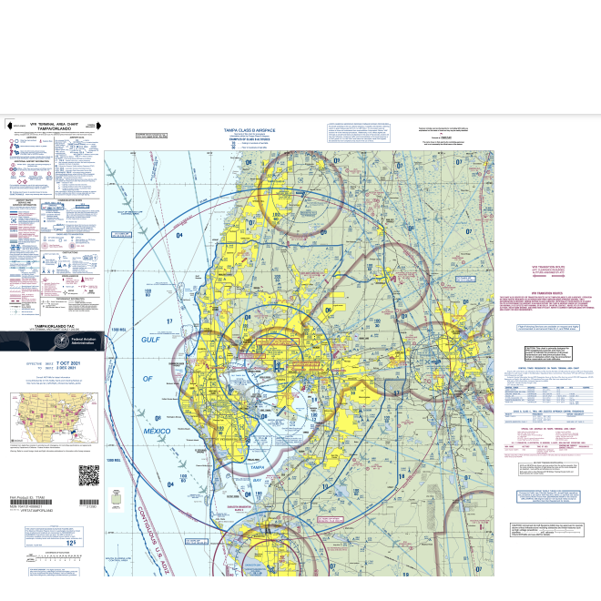 Tampa/Orlando Terminal Area Chart - Select Cycle Date