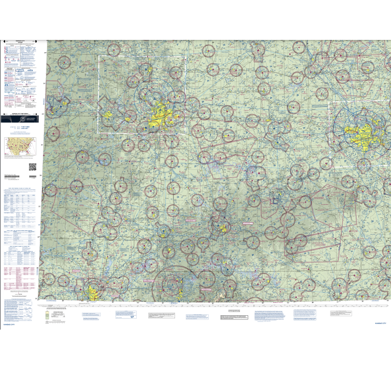 Kansas City Sectional Chart - Select Cycle Date