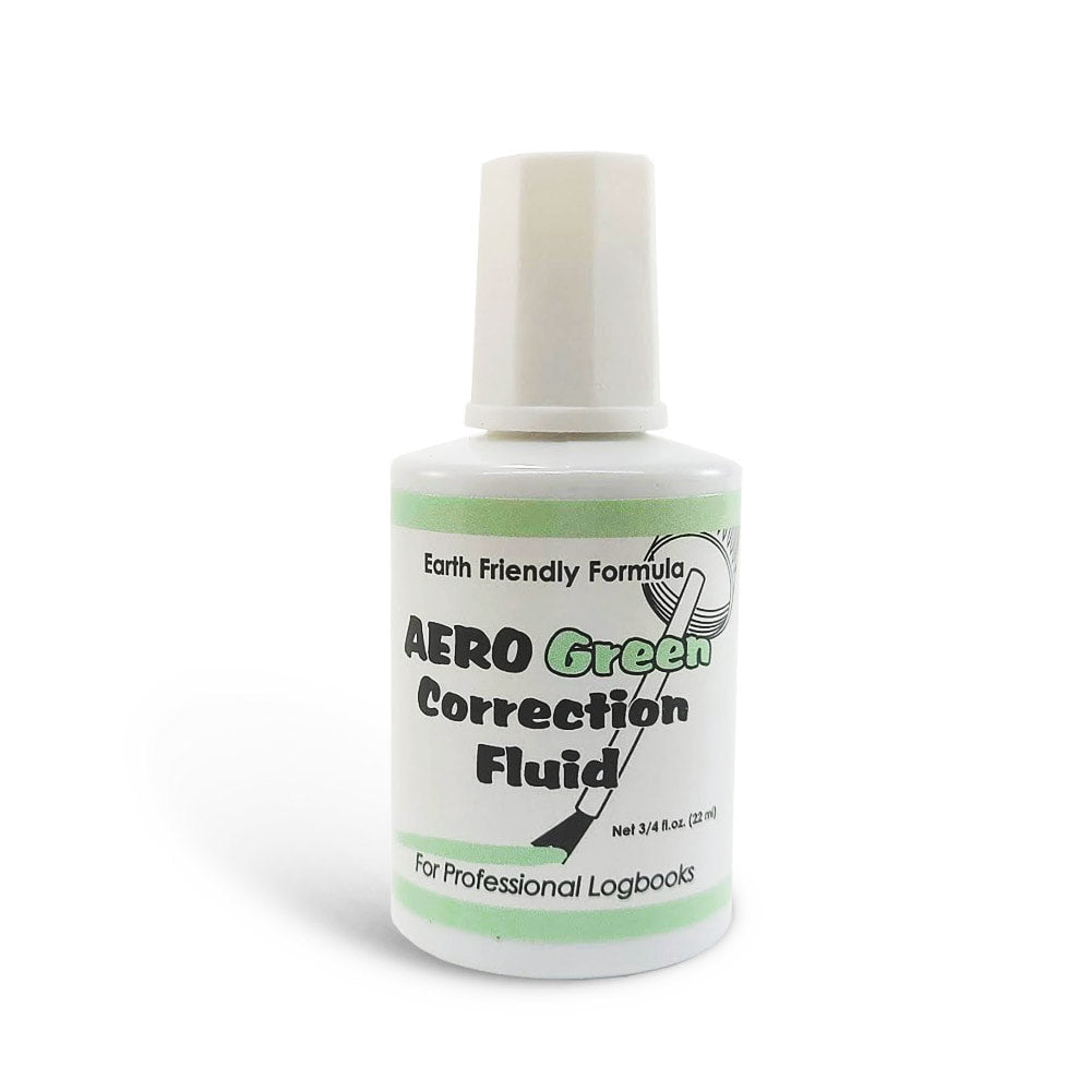 Aero Green Logbook Correction Fluid