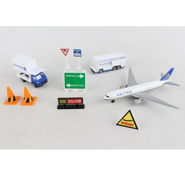 UNITED AIRLINES PLAYSET