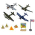 WWII Warbirds Backpack Playset