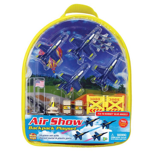 F-18 Blue Angels Backpack Playset