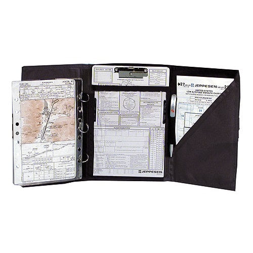 Jeppesen VFR Three-Ring Trifold Kneeboard