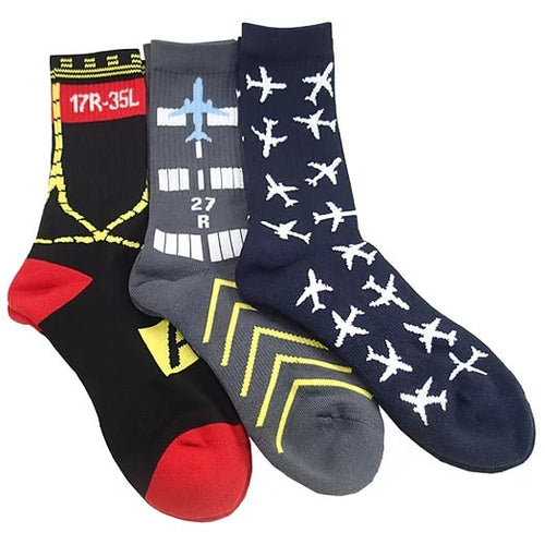 3 Pair Set, Premium Crew Socks