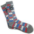 USA Airport Codes,Premium Crew Socks, 1 Pair