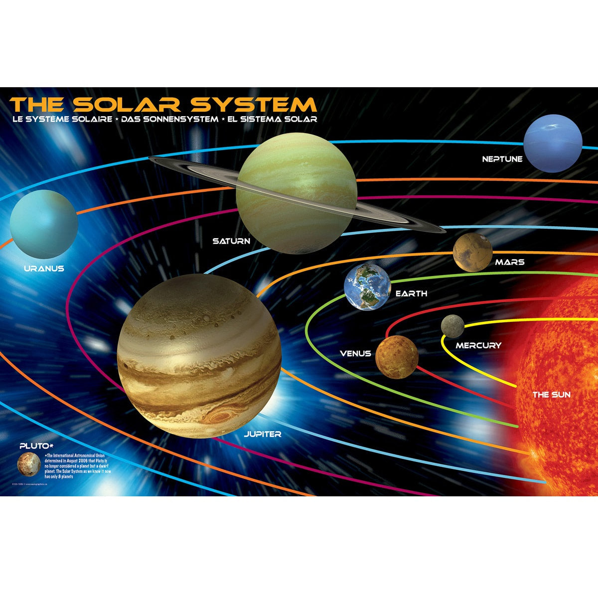 The Solar System - 100-Piece Puzzle