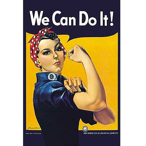 Rosie the Riveter Poster