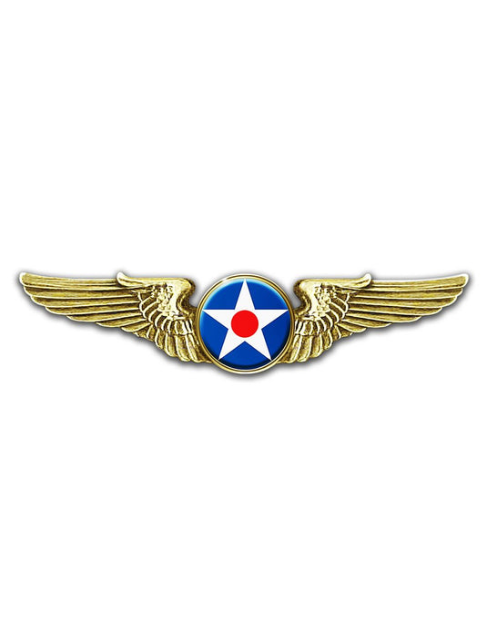Air Corps Wings Metal Sign - LGB832