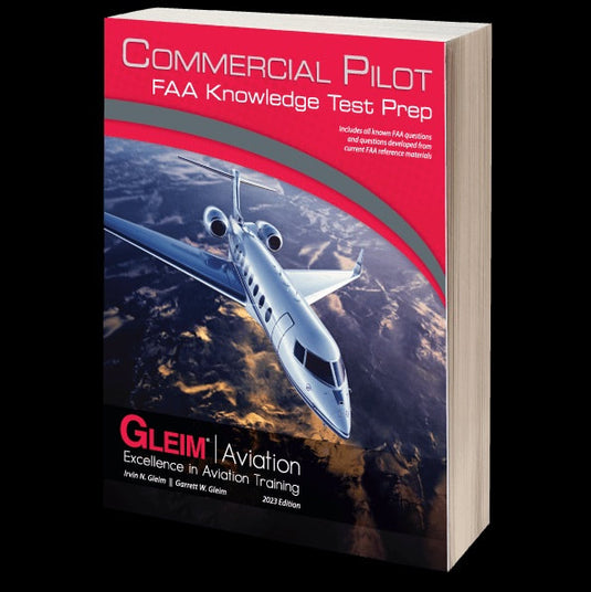 Gleim Commercial Pilot Knowledge Test Prep - 2023 Edition