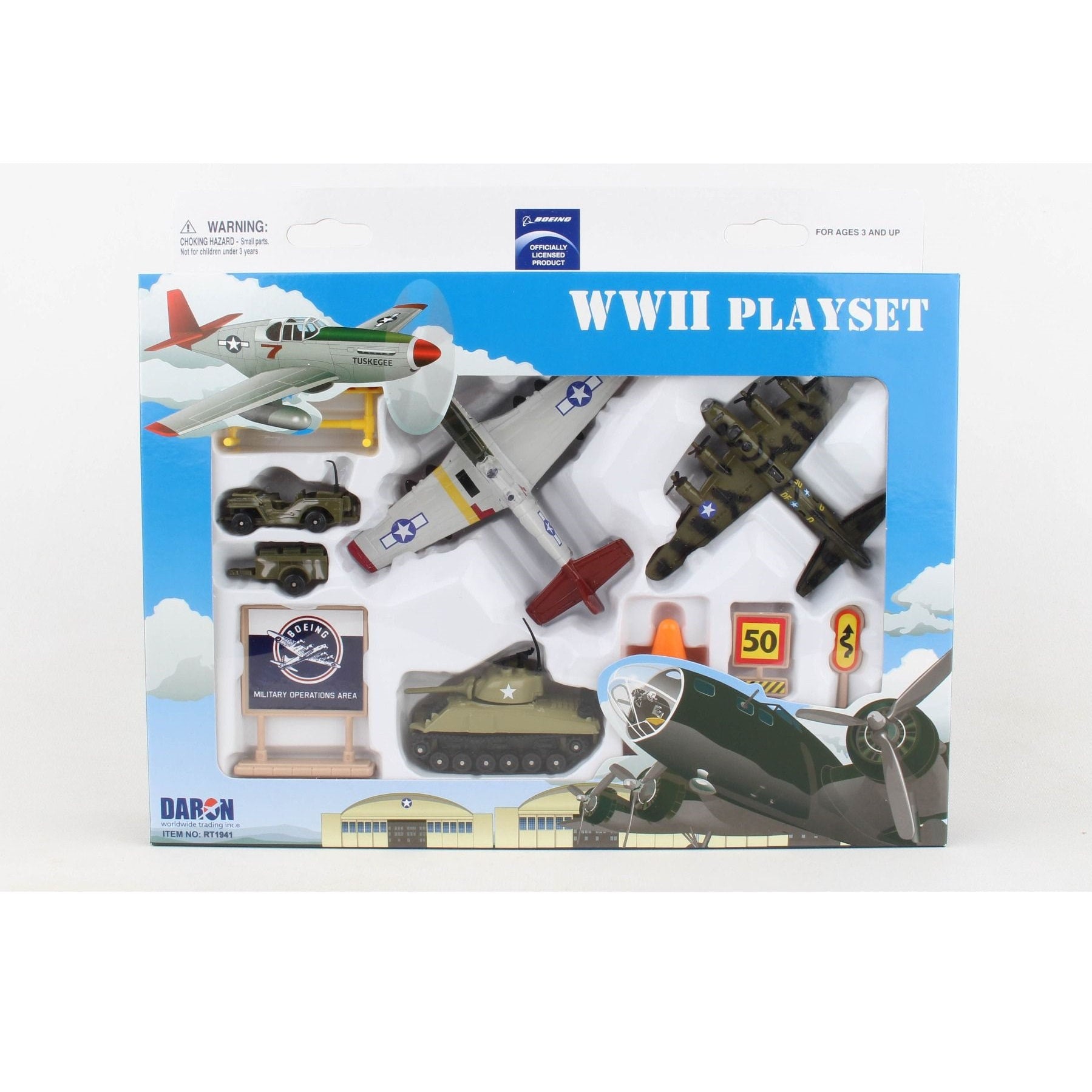 Boeing WWII Playset