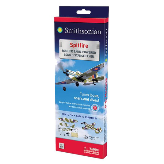 Smithsonian Spitfire Rubber Band Powered Flyer
