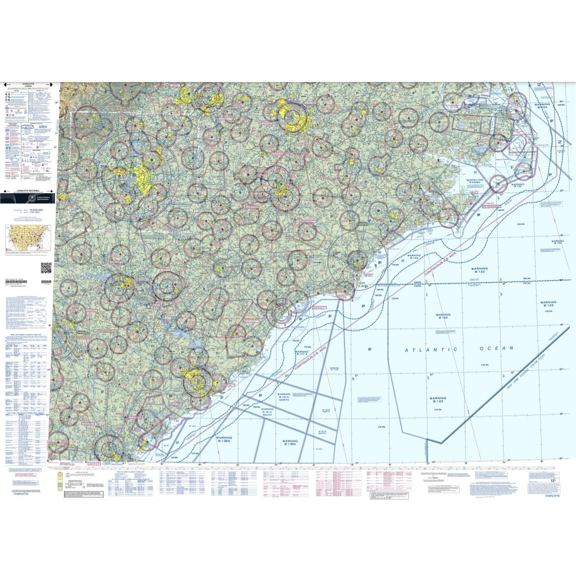 Charlotte Sectional Chart - Select Cycle Date