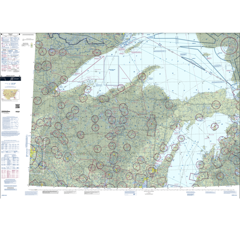 Green Bay Sectional Chart - Select Cycle Date