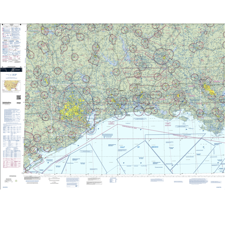 Houston Sectional Chart - Select Cycle Date – Aviation Depot