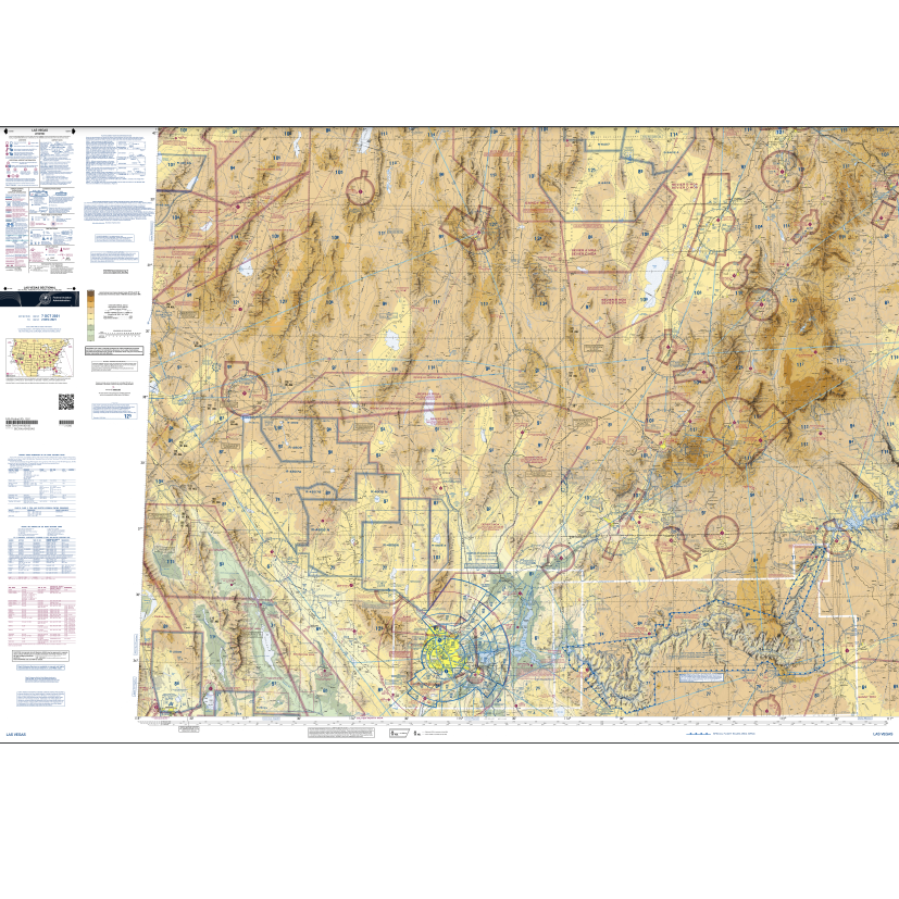 Las Vegas Sectional Chart - Select Cycle Date