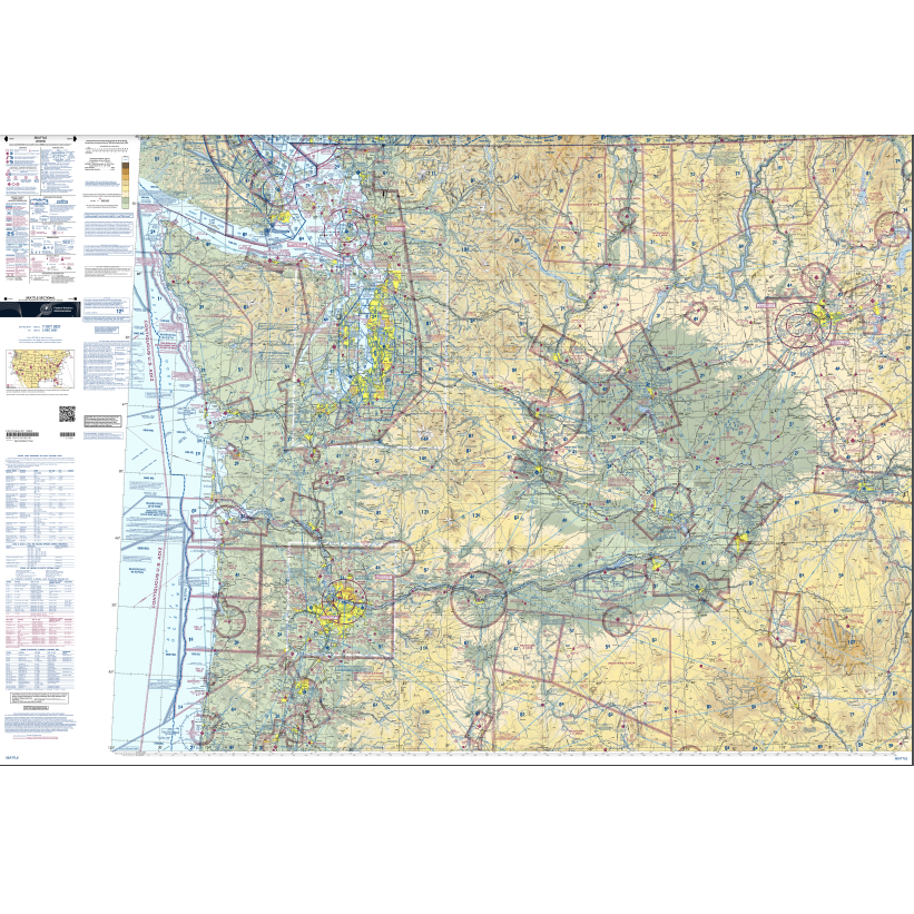 Seattle Sectional Chart Select Cycle Date Aviation Depot